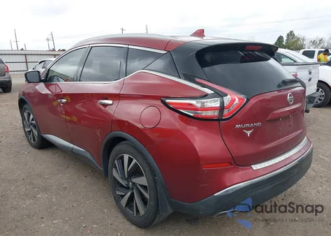2018 Nissan Murano Platinum from USA, damaged, VIN 5N1AZ2MG8JN126023